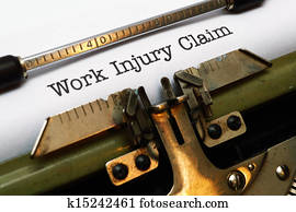 Work injury claim Work injury claim
