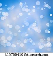 אורות של חג ההמולד, ב, רקע כחול