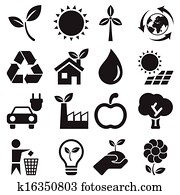 אקולוגיה, איקונים