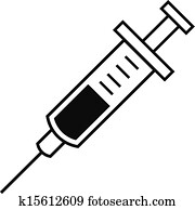 וקטור, מזרק, איקון