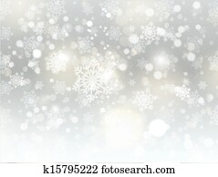 חג המולד, פתיתת שלג, רקע