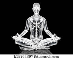 יוגה, מדיטציה, הנח