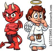 מלאך, ו, שטן