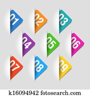 מספרים, קבע