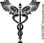 סמל רפואי, כאדאכיאס, צללית