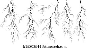 צלליות, של, lightning.