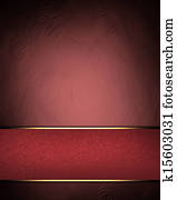 רקע אדום, עם, אלגנטי, פס אדום, ל, text.