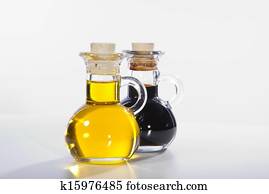 שמן זית, ו, balsamico, ב, כוס