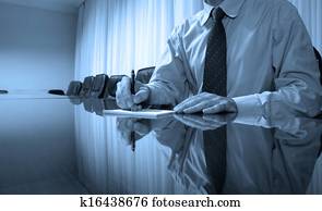 حركة, إداري, إلى داخل, الغرفة للوائح الأسعار