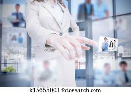 上等, 從事工商業的女性, 提出, 同事, 圖片