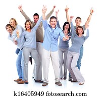 开心, 人们, 团体