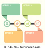 正文箱子, 由于, 線, 經營戰略, 圖形