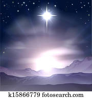 크리스마스, bethlehem의별, nativit