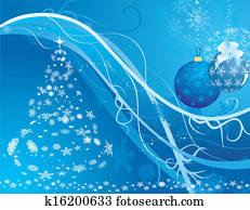 파랑, 크리스마스, 배경