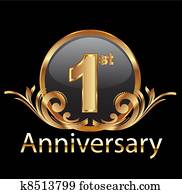 1, pierwszy, rocznicowe celebrowanie