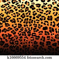 Abstract background with seamless leopard pattern Abstract background with seamless leopard pattern