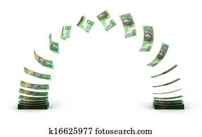 australischer dollar, übertragung