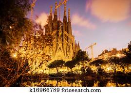 Barcelona. Catalonia, Spain. Vintage retro style Barcelona. Catalonia, Spain. Vintage retro style