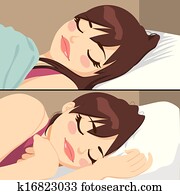 Beautiful Woman Sleeping