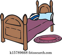 Bed Clip Art Vector Graphics. 151,797 bed EPS clipart vector and stock ...