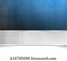 Blue background texture with banner Blue background texture with banner