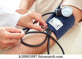 blutdruck, measuring.