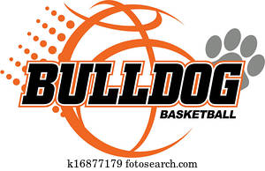 buldogue, basquetebol, desenho