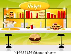 Burger shop Burger shop