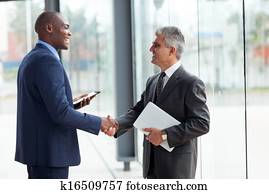 businessmen, handshaking