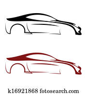 Calligraphic car logos Calligraphic car logos