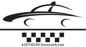 car and cab symbol silhouette car and cab symbol silhouette