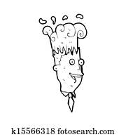 Exploding Head Clipart | x28840450 | Fotosearch