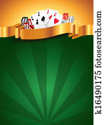 Casino green luxury vertical background Casino green luxury vertical background