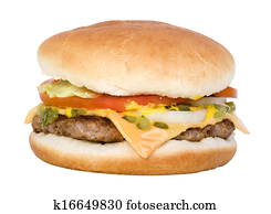 cheese burger isolated cheese burger isolated