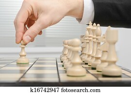chess, først, flytte