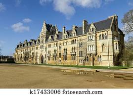 Christ Church College, Oxford, Oxfordshire UK 