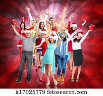 Christmas party. Christmas party.