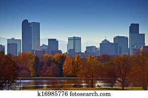City of Denver Skyline
