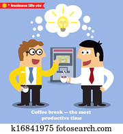Coffee break collaboration Coffee break collaboration