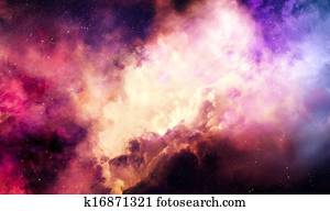 Colorful nebulae Colorful nebulae