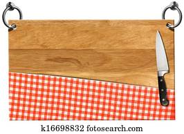 Cutting Board - Signboard with clipping path