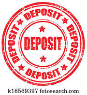 Deposit-stamp