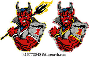 devil football player devil football player