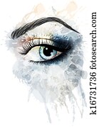 Eye Clipart Vectors | Our Top 1000+ Eye Graphics Page 8 | Fotosearch