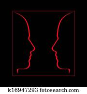 Face to face, communication, conversation Face to face, communication, conversation