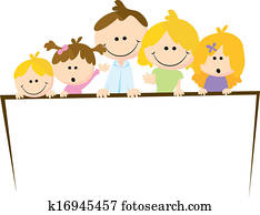 Clipart of , cartoons, family, people, walk, child, u12498064 - Search