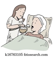 Feeding Patient