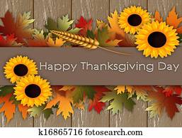 feliz, acción de gracias, día