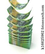 fliegen, australischer dollar