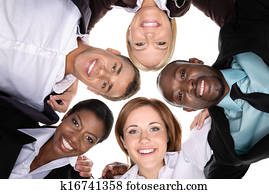 Friendly business team Friendly business team